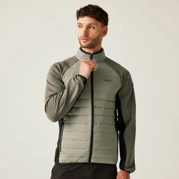 Pánská větrovka Pánská hybridní bunda Regatta CLUMBER IV béžová/černá M