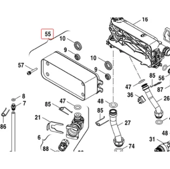 Kotel Deskový výměník TUV Buderus 87186402310