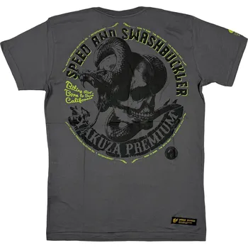 Pánské tričko Pánské tričko YAKUZA PREMIUM 3812 Barva: Šedá, Velikost: XL