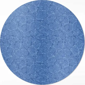 Obraz Kulatý vinylový Koberec S Potiskem , 50 cm, abstraktní voda, popraskané pozadí