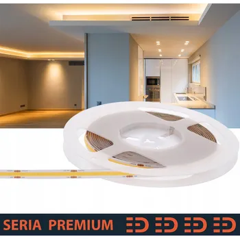 LED páska Prémiový LED pásek 24V COB 528 LED 3000K 950lm (5)