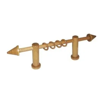 Garnýž Garnýž - -jednotyč s kroužky KJA-16 Barva: PR - přírodní bez povrchové úpravy, Délka: 100 cm