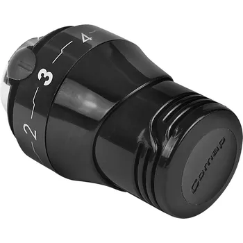 Hlavice pro radiátor Termostatická hlavice M30 černá mat Comap Senso RI s převlečnou maticí M30x1,5