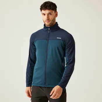 Pánská mikina Pánská fleecová mikina Regatta HIGHTON V tmavě modrá XXL