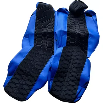 Ochranný autopotah Potahy sedadla Renault T- černé, modré