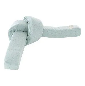 mantinel do postýlky TRÄUMELAND Had do postýlky Twister Blau