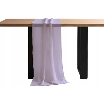 ubrus BĚHOUN NA STŮL LAVICI KONFERENČNÍ STOLEK BANKETOVÝ KUCHYŇSKÝ 90×340cm levandulový