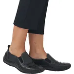 Dámské kožené polobotky L1789-00 Rieker černé Barva: schwarz, Velikost: 37