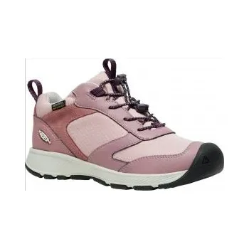 Chlapecké polobotky KEEN SKUA WP JR zephyr/plum perfect US 6 / EU 38,0 / UK 5 / 24,5 cm; Růžová obuv + DÁREK DLE VÝBĚRU!