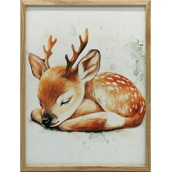 Plakát Plakát PLAKÁT NÁSTĚNNÝ PLAKÁT S SPÍCÍM JELENEM BEZ RÁMU 50x70 CM MATERIÁL