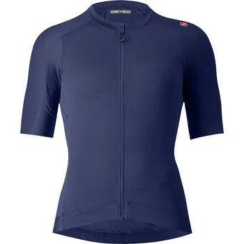 cyklistický dres CASTELLI - dámský dres Espresso W modrá XL