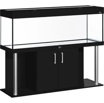 Akvárium Diversa Akvárium set COMFORT 375 l rovný LED hliník DIVERSA wenge