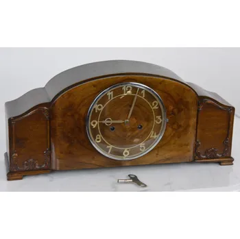 Hodiny Starožitné krbové hodiny Amerikanische 1936-krásné