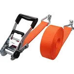 Pás popruh upínací ráčnový 8m 50mm 5000kg s háky STREND PRO