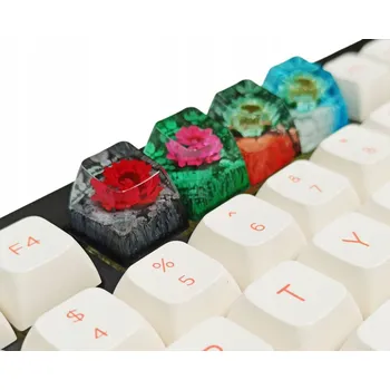 Klávesnice Mechanická klávesnice s vlastními krytkami kláves - Vlastní krytky klávesy ESC