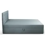 Postel CAMILA 160x200 cm Modrá