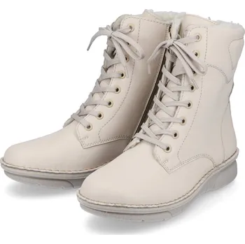 Dámská zimní obuv Dámská kožená obuv 73326-60 Rieker béžová Barva: beige, Velikost: 41