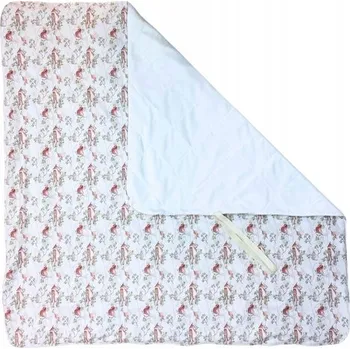 Přebalovací podložka Měkká přebalovací podložka Pupus 120 x 120 cm bílá