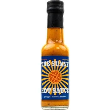 Omáčka The Sunny Hot Sauce pálivá omáčka s Habanero, ananasem a kurkumou 150 ml