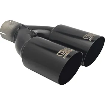 Zadní díl výfuku ULTER SPORT Koncovka výfuku 2x80 mm černá NBL2-08-1* Průměr vstupu: 65 mm