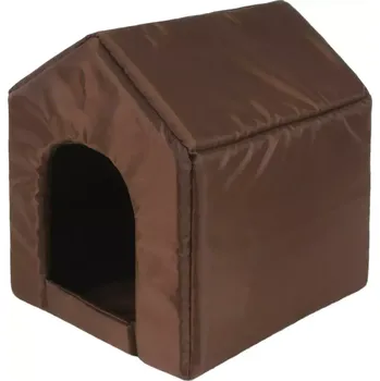 Pelíšek pro psa I love pets Bouda Economy 70x55x58 cm hnědá