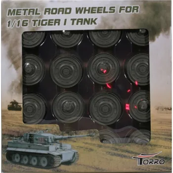 RC model tanku 1229918500 Tiger 1 pozdní verze - hliníková kola