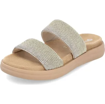 Dámské pantofle Rieker Dámské nazouváky REMONTE D2N50-90 béžová S5 37