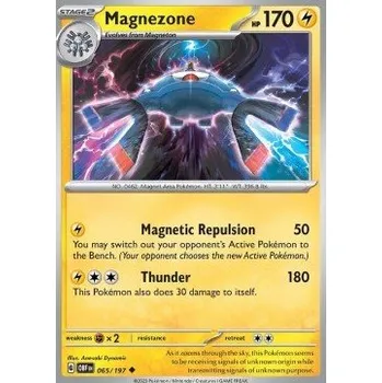 Sběratelská karetní hra Pokémon OBF 065/197 Magnezone - Obsidian Flames Stav: Near Mint, Verze: NORMAL