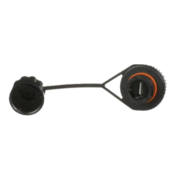 Elektrický konektor IAEBHUSBAA Průmyslová USB spojka, černá