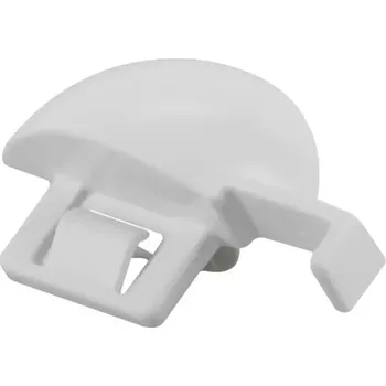 Příslušenství pro lednici Držák levé skleněné police pro chladničky Bosch a Siemens - originální náhradní díl BSH 00602648 pro bezpečné uchycení skleněných polic v lednicích