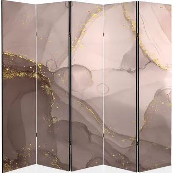 Paraván Závěs do kadeřnictví, Paraván salon, nástěnná 225x172 cm, barevná