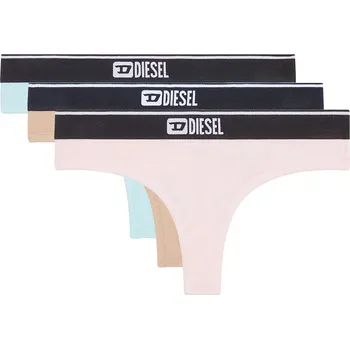 Kalhotky Dámská tanga Ufst-Stars-3Pack A05139-0LDAC-E6466 - Diesel L