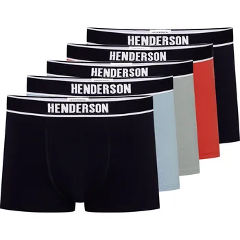 Pánská móda Pánské boxerky 5 pack 42694 Soon - HENDERSON vícebarevná M