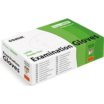 Vyšetřovací rukavice Vyšetřovací rukavice Flower latex, nepudrované, vel. XS, 100 ks