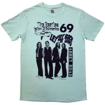 Merch The Beatles: The Beatles Unisex T-shirt: 1969 (green) (x-large) XL
