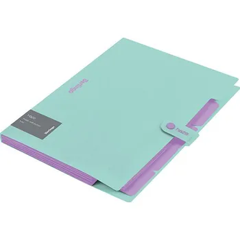 Desky s klipem Berlingo Haze zelené A4