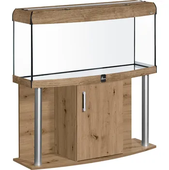 Akvárium Diversa Akvárium set COMFORT 240 l vypouklý LED hliník DIVERSA buk