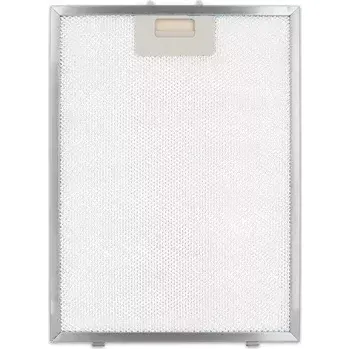 Příslušenství pro digestoř Kovový tukový filtr 367 x 265 x 8 mm / 36,7 x 26,5 x 0,8 cm do odsavače par Bosch Siemens (00703451)