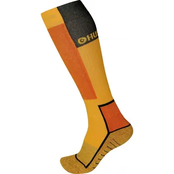Pánské ponožky Podkolenky Husky Snow-ski žlutá/černá L (41-44)
