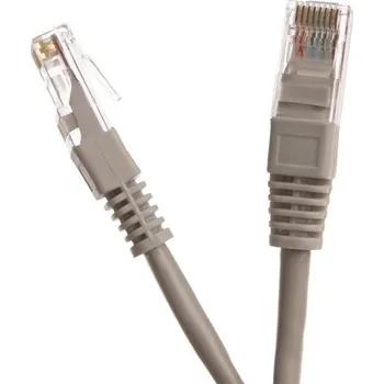 Příslušenství pro kamerový systém Šedý LAN patch kabel UTP cat.5e 0,5m