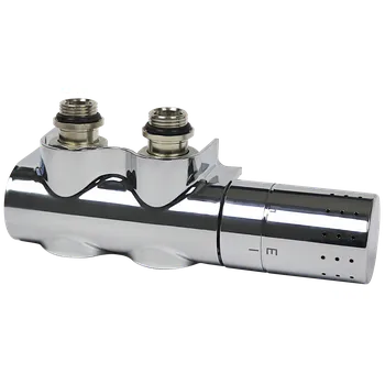 Ventil Comap FlexoDesign termostatický ventil středový univerzální CHROM 1/2" x 3/4" L234007001 L234007001