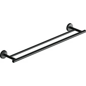 Držák na ručník Camargue Paris Držák ručníků Black, 70 cm, montáž: vrtání, lepení 81002330