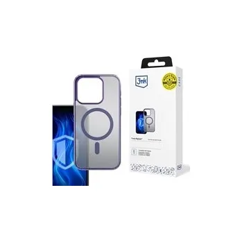 Pouzdro na mobilní telefon 3mk Frosty Magcase Purple pro Apple iPhone 16E