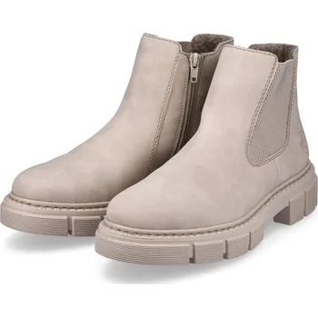 Dámská zimní obuv Dámská kotníková obuv M3854-62 Rieker béžová Barva: beige, Velikost: 38