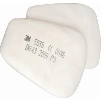 Plynová maska 3M 5935 částicový filtr P3