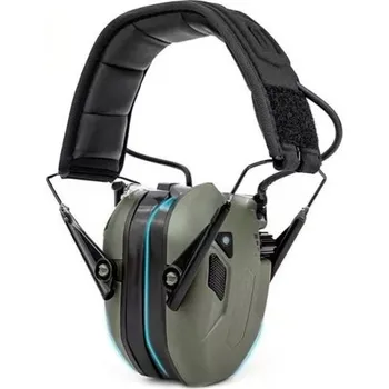 Chránič sluchu EARMOR Sluchátka elektronická M300T s BlueTooth ZELENÁ