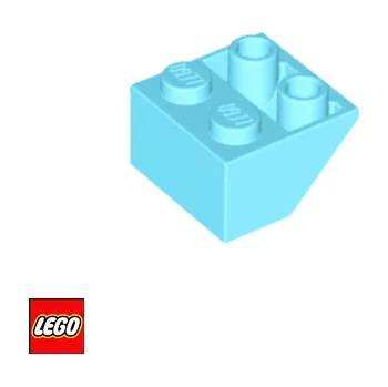 Stavebnice LEGO LEGO® Dílky LEGO STŘECHA Obrácená 1x2x2 / 3660 - 76959 Barva: Světle-Azurová 3660