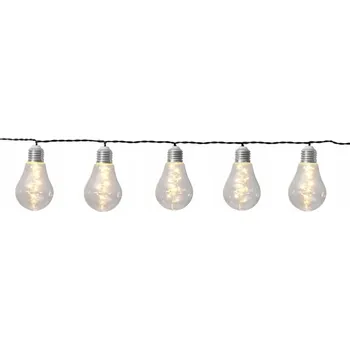 Venkovní osvětlení Girlanda Star Trading 190 cm solární