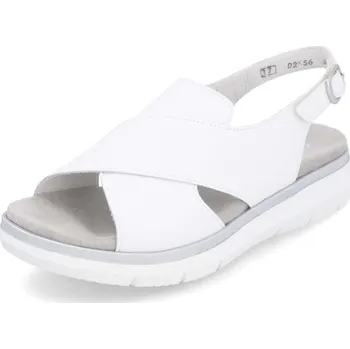 Dámská obuv Rieker Dámské sandály REMONTE D2K56-80 bílá S5 40