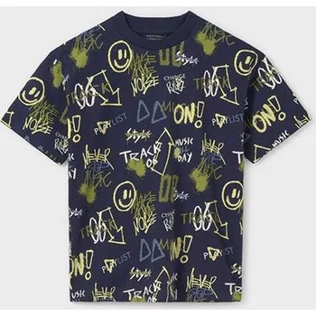 Chlapecké tričko chlapecké tričko s potiskem graffiti Mayoral 6019-10 velikost 152